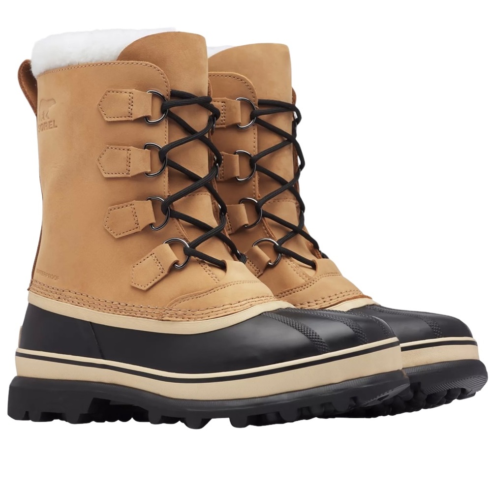SOREL MENS CARIBOU WATERPROOF WINTER BOOTS SNOW BOOTS BRAND NEW WITH BOX GIFT